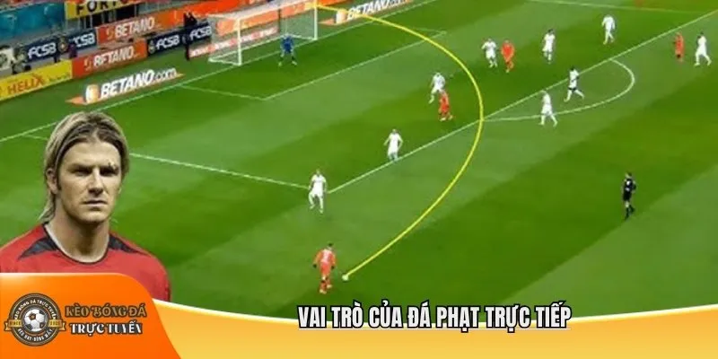 Vai trò của đá phạt trực tiếp